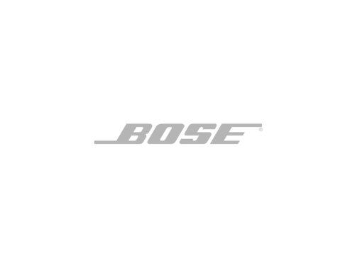 Bose logo op speaker